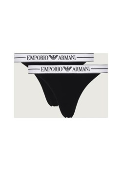 Emporio Armani Stringi 2-pack ze sklepu Gomez Fashion Store w kategorii Majtki damskie - zdjęcie 186383046