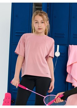 Sinsay - Koszulka sportowa Active - różowy ze sklepu Sinsay w kategorii Bluzki dziewczęce - zdjęcie 186383277
