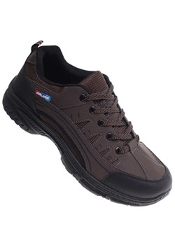 Sznurowane męskie buty trekkingowe Brązowe /E8-1 18168 S393/ - id: 33054 - marki Pantofelek24.pl - 186384089 Sznurowane męskie buty trekkingowe Brązowe /E8-1 18168 S393/ ze sklepu Pantofelek24.pl w kategorii Buty trekkingowe męskie - zdjęcie 186384089