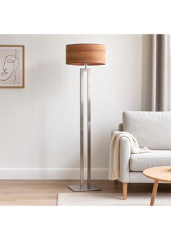 Srebrna lampa stojąca do salonu KALIFORNIA ECO ze sklepu Lysne w kategorii Lampy podłogowe - zdjęcie 186385476