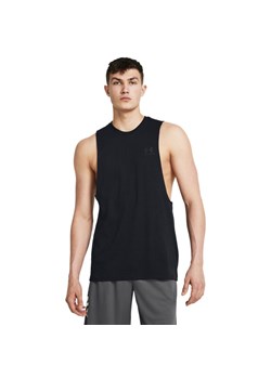 Męski top treningowy Under Armour UA LEFT CHEST CUT OFF TANK - czarny ze sklepu Sportstylestory.com w kategorii T-shirty męskie - zdjęcie 186385916