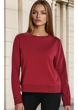 Bawełniana bluza damska bordowa Ellis, Kolor czerwony, Rozmiar L, Teyli ze sklepu Intymna w kategorii Bluzy damskie - zdjęcie 186385986