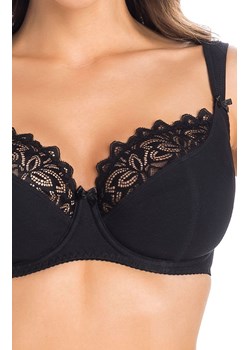 Czarny biustonosz półusztywniany semi-soft Eco Exclusive 207, Kolor czarny, Rozmiar 100B, Teyli ze sklepu Intymna w kategorii Biustonosze - zdjęcie 186386136