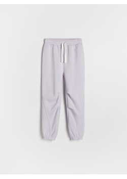 Reserved - Spodnie dresowe - lawendowy ze sklepu Reserved w kategorii Spodnie dziewczęce - zdjęcie 186386469