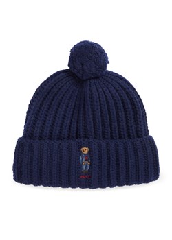 Polo Ralph Lauren Czapka 455931876003 Granatowy ze sklepu MODIVO w kategorii Czapki zimowe damskie - zdjęcie 186387235