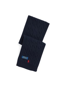Szalik Polo Ralph Lauren 323953206001 Granatowy ze sklepu eobuwie.pl w kategorii Szaliki i chusty damskie - zdjęcie 186387315