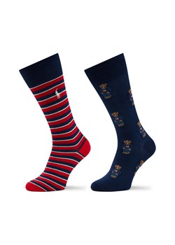 Skarpety długie Polo Ralph Lauren 449892838001 Kolorowy ze sklepu eobuwie.pl w kategorii Skarpetki męskie - zdjęcie 186387317
