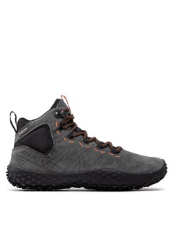 Trekkingi Merrell Wrapt Mid Wp J036001 Szary ze sklepu eobuwie.pl w kategorii Buty trekkingowe męskie - zdjęcie 186389239