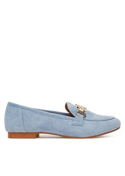DeeZee Loafersy 200-1 Niebieski ze sklepu MODIVO w kategorii Lordsy damskie - zdjęcie 186389366