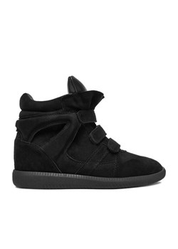 Badura Sneakersy EO-IVI-LT1885-2N Czarny ze sklepu MODIVO w kategorii Buty sportowe damskie - zdjęcie 186389435