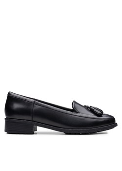 Clarks Loafersy Havisham Edge 26178703 Czarny ze sklepu MODIVO w kategorii Lordsy damskie - zdjęcie 186389438