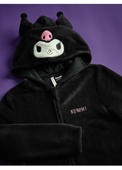 Reserved - Piżama pajacyk z kapturem Kuromi - czarny ze sklepu Reserved w kategorii Piżamy dziecięce - zdjęcie 186390208