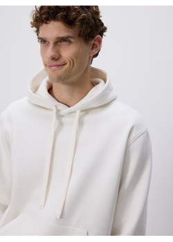 Reserved - Bluza regular z kapturem - złamana biel ze sklepu Reserved w kategorii Bluzy męskie - zdjęcie 186390409