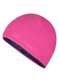 Trollkids Dwustronna czapka beanie &quot;Finnmark&quot; w kolorze fioletowo-różowym ze sklepu Limango Polska w kategorii Czapki dziecięce - zdjęcie 186391146