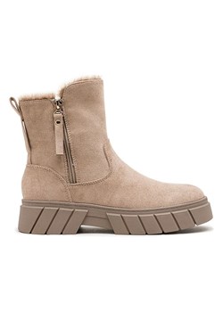 Foreverfolie Botki w kolorze khaki ze sklepu Limango Polska w kategorii Botki - zdjęcie 186391468