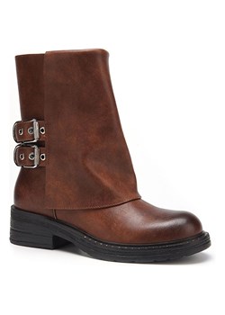 C'M Botki w kolorze karmelowym ze sklepu Limango Polska w kategorii Botki - zdjęcie 186391489