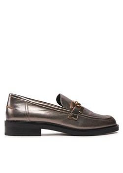Loafersy Caprice 9-24200-41 Srebrny ze sklepu eobuwie.pl w kategorii Lordsy damskie - zdjęcie 186393486