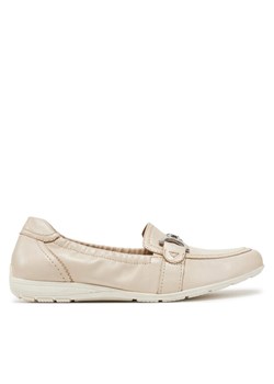 Loafersy Caprice 9-24650-42 Beżowy ze sklepu eobuwie.pl w kategorii Lordsy damskie - zdjęcie 186393525