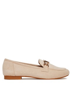 Loafersy DeeZee 200-1 Beżowy - id: 5906751156605 - marki DeeZee - 186393555 Loafersy DeeZee 200-1 Beżowy ze sklepu eobuwie.pl w kategorii Lordsy damskie - zdjęcie 186393555
