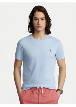 Polo Ralph Lauren T-Shirt Classics 710740727 Błękitny Slim Fit ze sklepu MODIVO w kategorii T-shirty męskie - zdjęcie 186394226