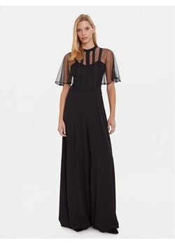 TWINSET Kombinezon 252TT2340 Czarny Wide Leg ze sklepu MODIVO w kategorii Kombinezony damskie - zdjęcie 186399038