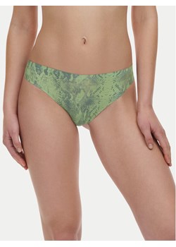 Chantelle Stringi Soft Stretch C11D90 Zielony ze sklepu MODIVO w kategorii Majtki damskie - zdjęcie 186399146