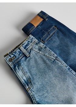 Reserved - Jeansy Carrot - niebieski ze sklepu Reserved w kategorii Spodnie chłopięce - zdjęcie 186400769