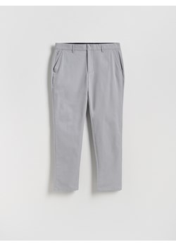 Reserved - Spodnie chino slim fit - jasnoszary ze sklepu Reserved w kategorii Spodnie męskie - zdjęcie 186402466