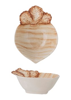Bloomingville Miska &quot;Mimosa&quot; w kolorze brązowym do serwowania - Ø 16,5 cm ze sklepu Limango Polska w kategorii Naczynia - zdjęcie 186403479
