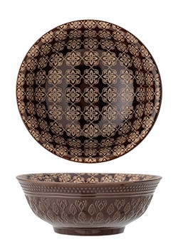 Bloomingville Miska "Marsala" w kolorze brązowym do serwowania - Ø 21 cm - id: 17665800 - marki Bloomingville - 186403627 Bloomingville Miska "Marsala" w kolorze brązowym do serwowania - Ø 21 cm ze sklepu Limango Polska w kategorii Naczynia - zdjęcie 186403627