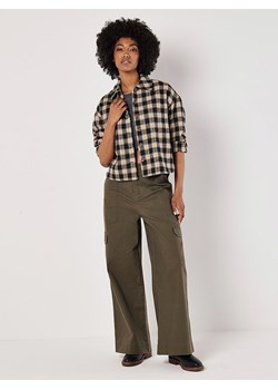 Apricot Kurtka koszulowa w kolorze beżowo-czarnym ze sklepu Limango Polska w kategorii Kurtki damskie - zdjęcie 186403905