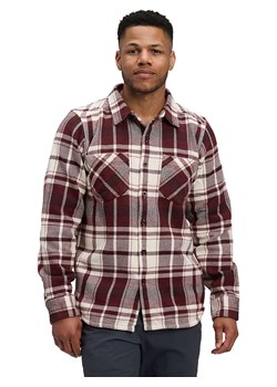 Black Diamond Koszula flanelowa "Projekt" w kolorze bordowo-kremowym ze sklepu Limango Polska w kategorii Koszule męskie - zdjęcie 186404175