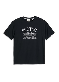 Scotch &amp; Soda Koszulka w kolorze czarnym ze sklepu Limango Polska w kategorii T-shirty męskie - zdjęcie 186404298