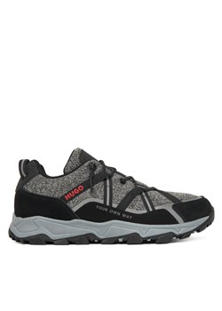 Sneakersy HUGO G00531 S Szary ze sklepu eobuwie.pl w kategorii Buty sportowe dziecięce - zdjęcie 186404389