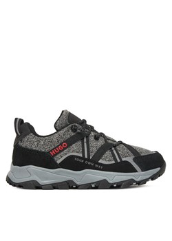 Sneakersy HUGO G00531 M Szary ze sklepu eobuwie.pl w kategorii Buty sportowe dziecięce - zdjęcie 186404396