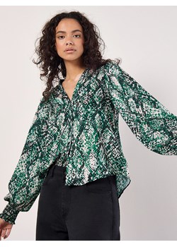 Apricot Bluzka w kolorze zielono-białym ze sklepu Limango Polska w kategorii Koszule damskie - zdjęcie 186408049