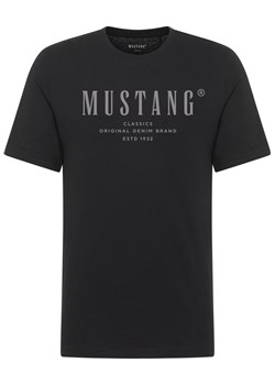 Męski T-Shirt Mustang Style Alex Black 1017329 4142 ze sklepu YouNeedit.pl w kategorii T-shirty męskie - zdjęcie 186408455