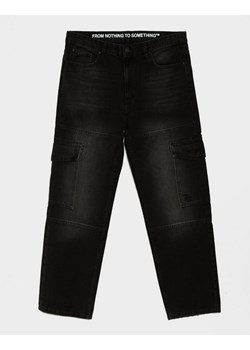 HOODRICH SPODNIE SCRIPT CARGO DNM WSH BLK ze sklepu JD Sports  w kategorii Spodnie męskie - zdjęcie 186409018