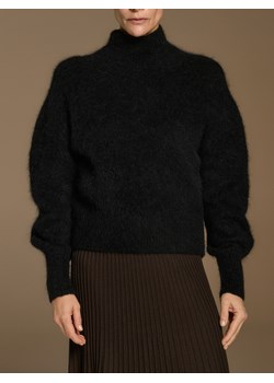 Reserved - Sweter z wełną z alpaki - czarny ze sklepu Reserved w kategorii Swetry damskie - zdjęcie 186410405