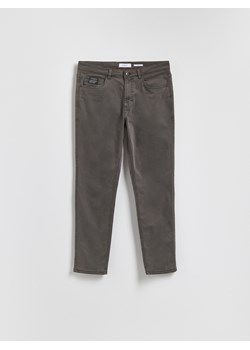 Reserved - Spodnie Slim fit - ciemnoszary ze sklepu Reserved w kategorii Spodnie męskie - zdjęcie 186410977
