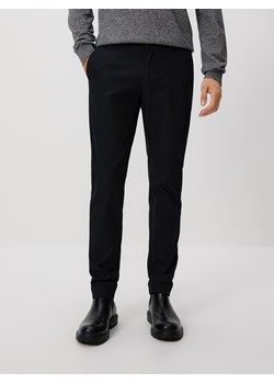 Reserved - Spodnie chino slim fit - czarny ze sklepu Reserved w kategorii Spodnie męskie - zdjęcie 186411396