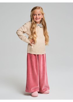 Sinsay - Spodnie wide leg z polarem wewnątrz - bordowy - id: ZE874-53X - marki Sinsay - 186413795 Sinsay - Spodnie wide leg z polarem wewnątrz - bordowy ze sklepu Sinsay w kategorii Spodnie dziewczęce - zdjęcie 186413795