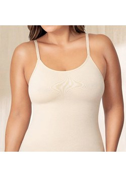 Modelujący top na ramiączkach - Kremowy XXXL ze sklepu Intimica.pl w kategorii Podkoszulki i halki - zdjęcie 186421219