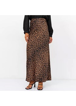 Spódnica maxi w panterkę - Brązowy S ze sklepu Intimica.pl w kategorii Spódnice - zdjęcie 186423597