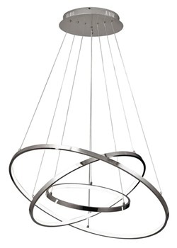Lampa wisząca LED pierścienie nad stół - S002-Peso ze sklepu Edinos.pl w kategorii Lampy wiszące - zdjęcie 186426356