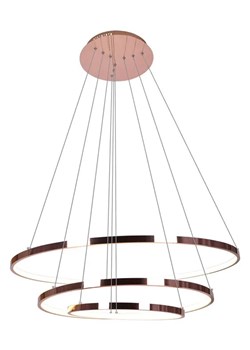 Złota lampa wisząca LED pierścienie - S041-Ondis ze sklepu Edinos.pl w kategorii Lampy wiszące - zdjęcie 186426409