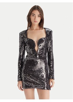 Bardot Sukienka koktajlowa Marlena 60120DB Szary Regular Fit ze sklepu MODIVO w kategorii Sukienki - zdjęcie 186427235