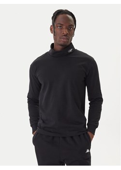 Kappa Golf Authentic Olvea 341X8EW Czarny Comfort Fit ze sklepu MODIVO w kategorii Swetry męskie - zdjęcie 186429548