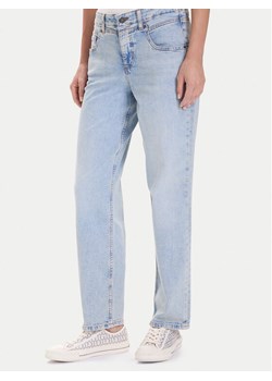 Guess Jeans Jeansy W5BA3O D0027 Niebieski Boyfriend Fit ze sklepu MODIVO w kategorii Jeansy damskie - zdjęcie 186429555