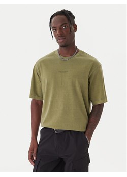 G-Star Raw T-Shirt Overdyed D24780-C756 Zielony Boxy Fit ze sklepu MODIVO w kategorii T-shirty męskie - zdjęcie 186429556